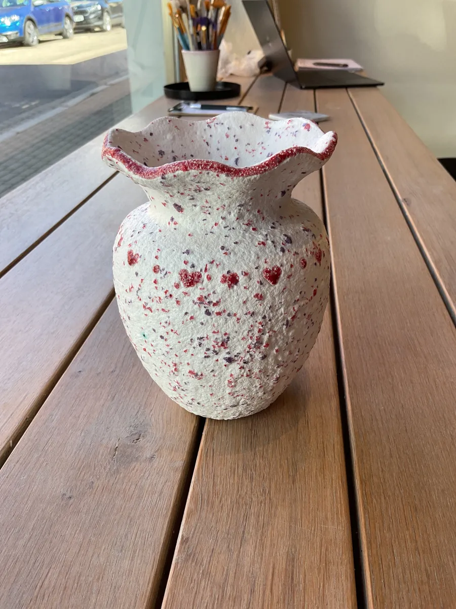 Vase – handbemaltes Unikat 005
