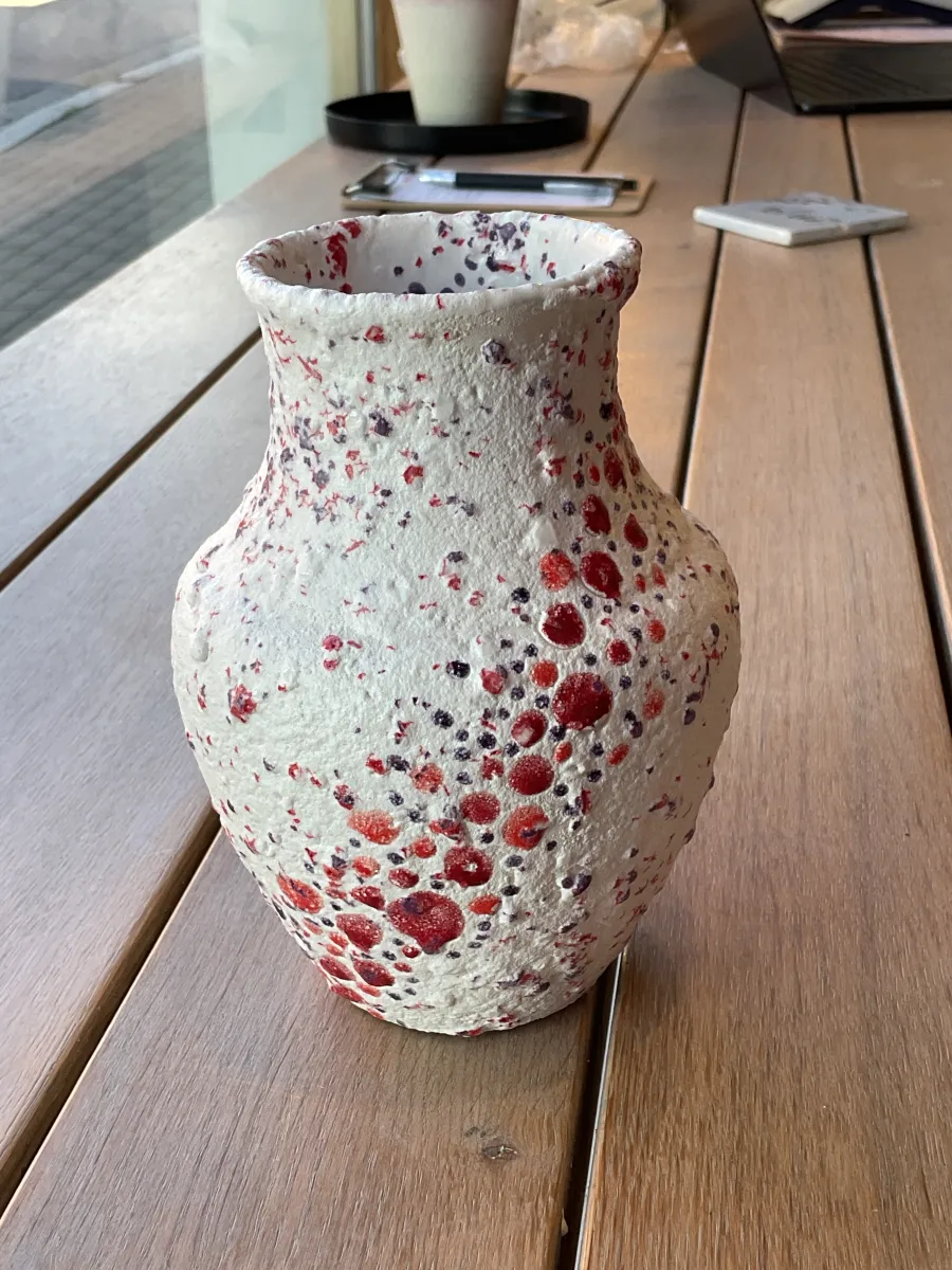 Vase – handbemaltes Unikat 006