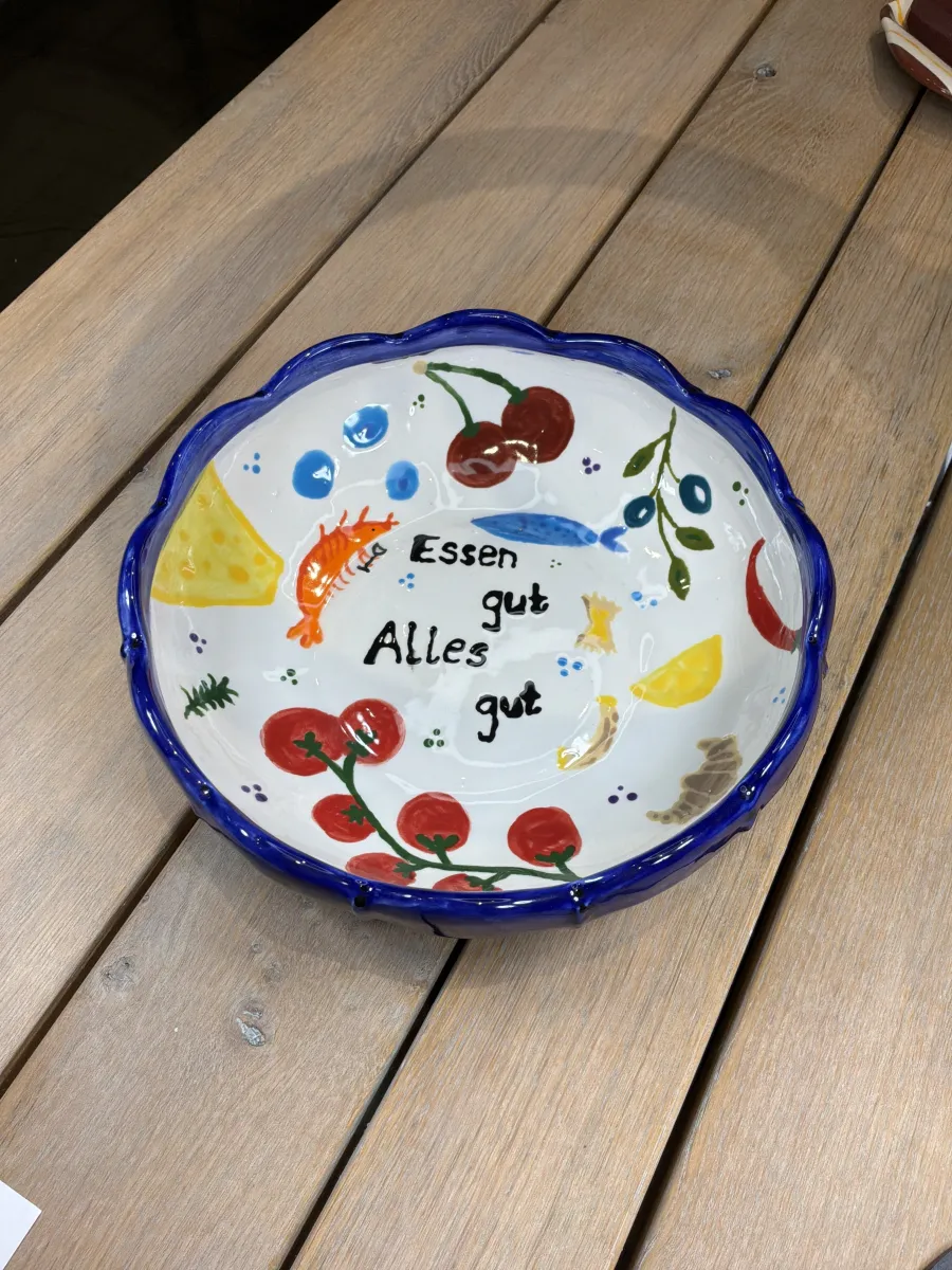Schale - handbemaltes Unikat 071