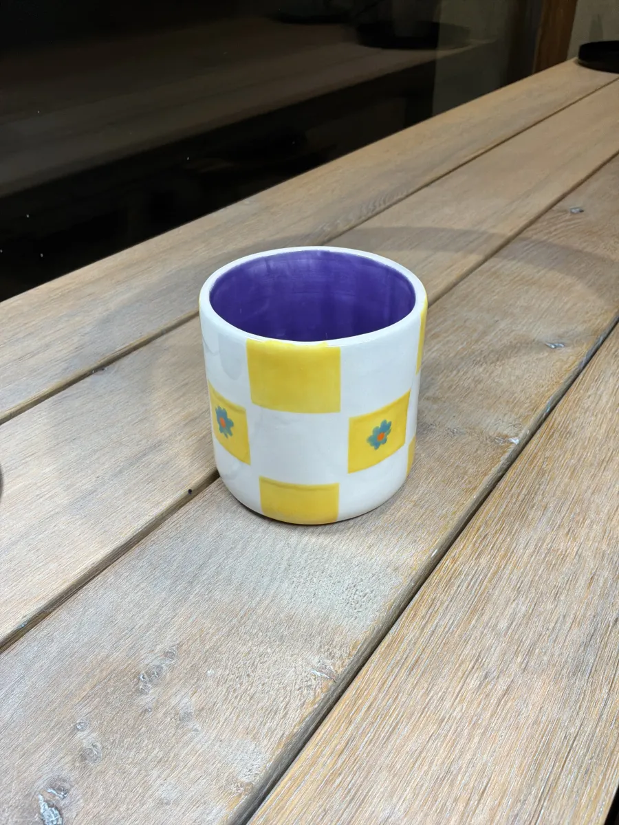 Becher - handbemaltes Unikat 024