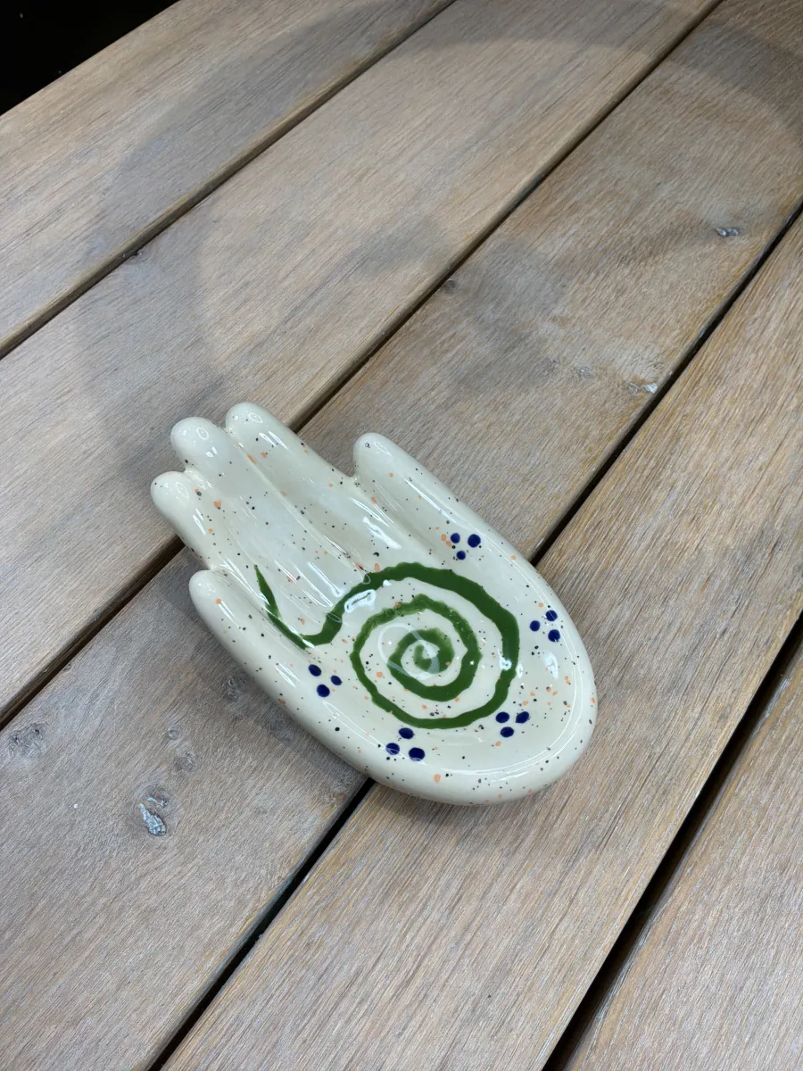 Hand Schmuckschale – handbemaltes Unikat 053