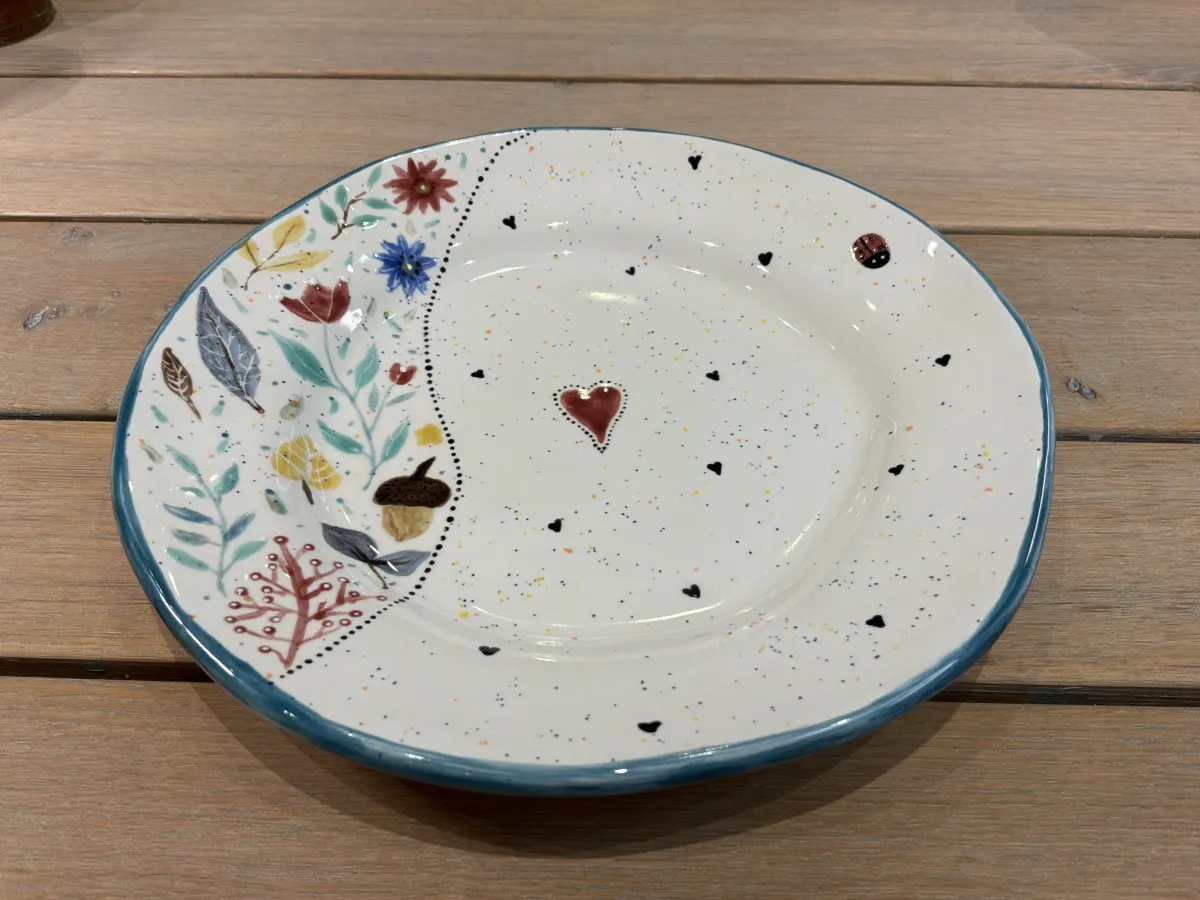 Teller– handbemaltes Unikat 038