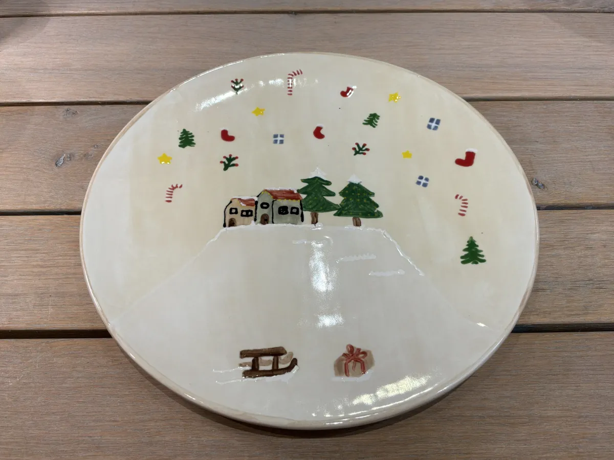 Teller– handbemaltes Unikat 014